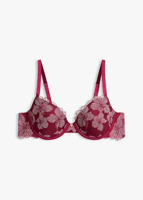 Soutien-gorge &agrave; coques avec broderies, bonprix