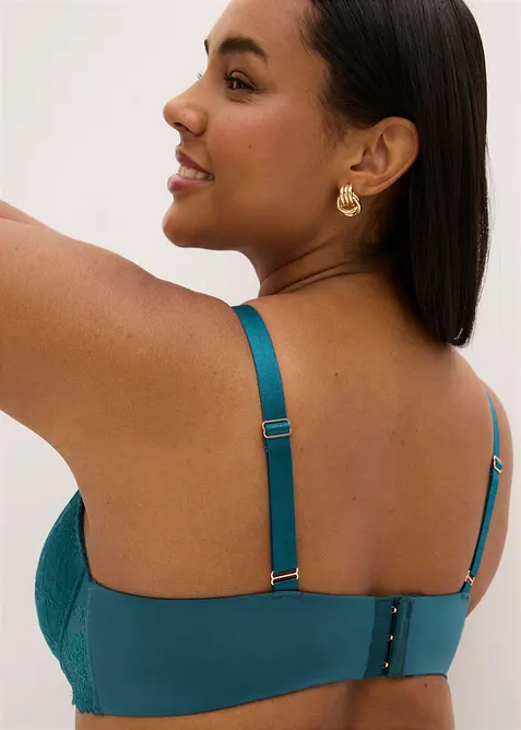 Soutien-gorge &agrave; coques avec dentelle, bonprix