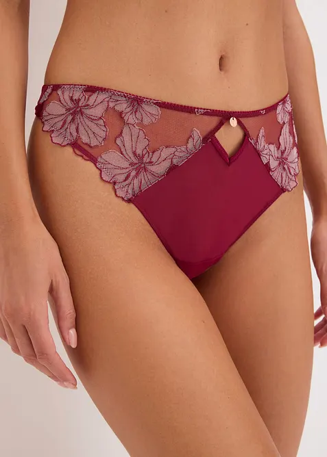 String avec de jolies broderies, bonprix