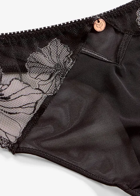 String mit edler Stickerei, bonprix