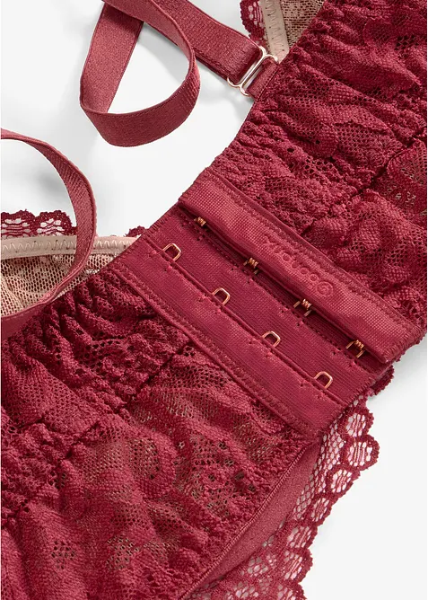 Soutien-gorge &agrave; armatures en dentelle d&eacute;licate, bonprix