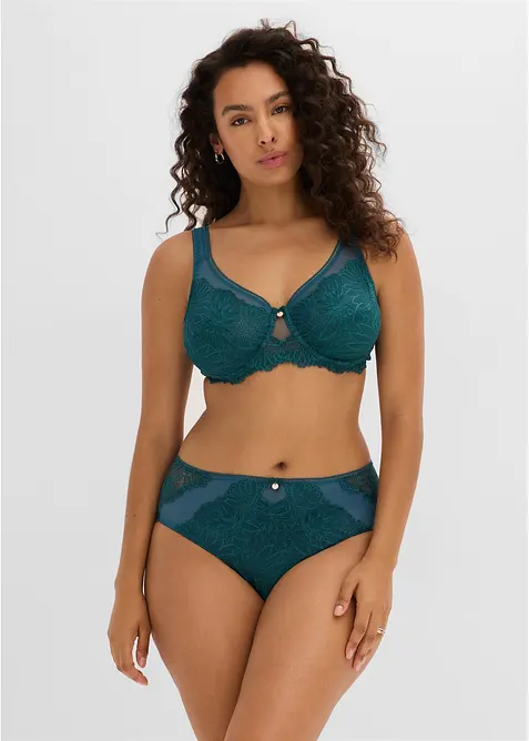 Slip maxi avec dentelle, bonprix