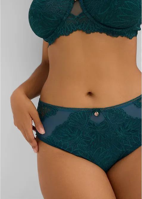 Slip maxi avec dentelle, bonprix