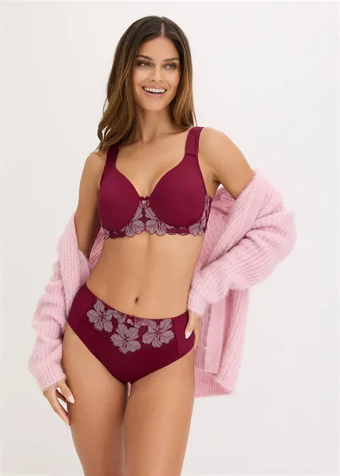 Slip maxi avec broderies, bonprix