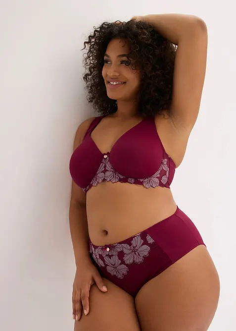 Slip maxi avec broderies, bonprix