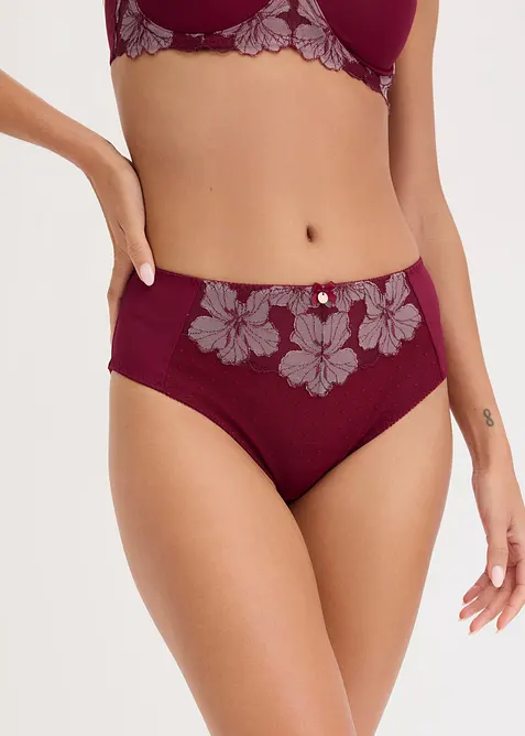 Slip maxi avec broderies, bonprix