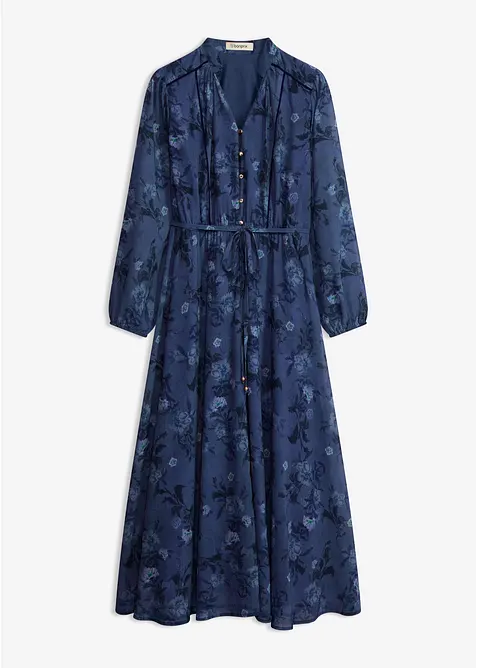 Midi-Chiffonkleid, bonprix