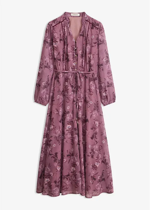 Robe midi en mousseline, bonprix