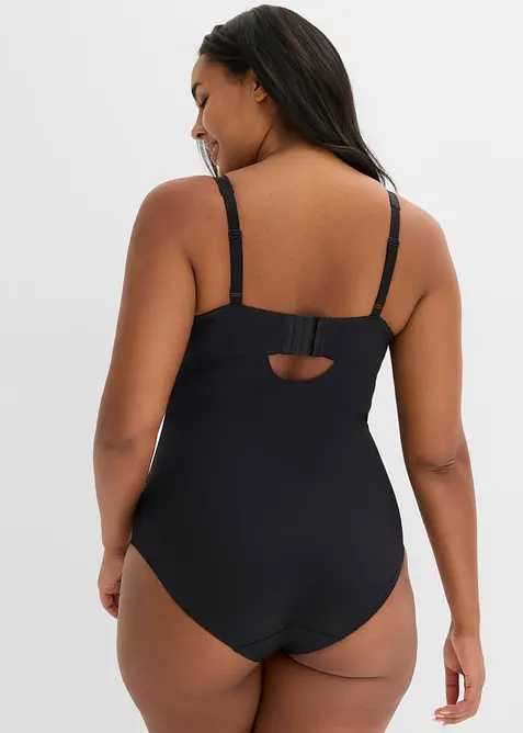 Body sculptant brod&eacute; sans armatures, maintien fort, bonprix