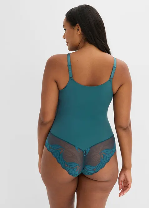 Body sculptant &agrave; dentelle, maintien mod&eacute;r&eacute;, bonprix