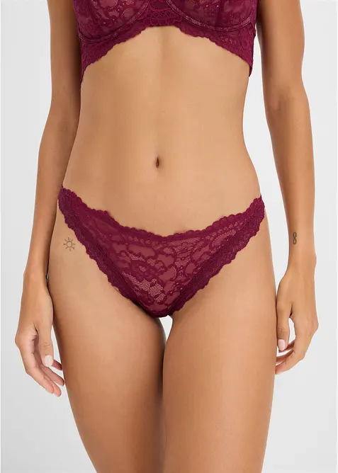 Minislip aus feiner Spitze, bonprix