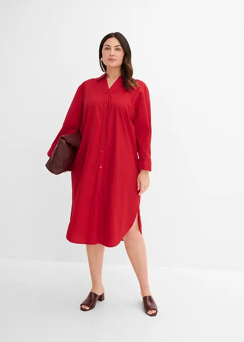 Robe-chemise en coton, bonprix