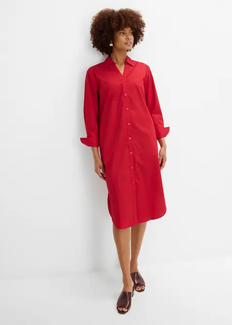 Robe-chemise en coton, bonprix