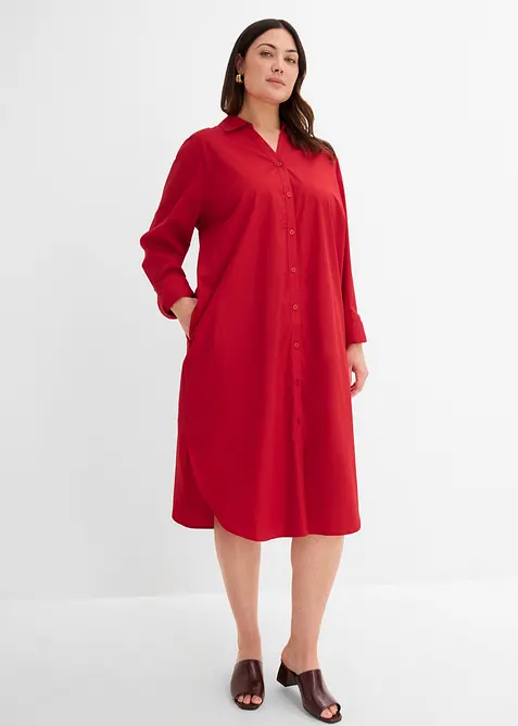 Robe-chemise en coton, bonprix