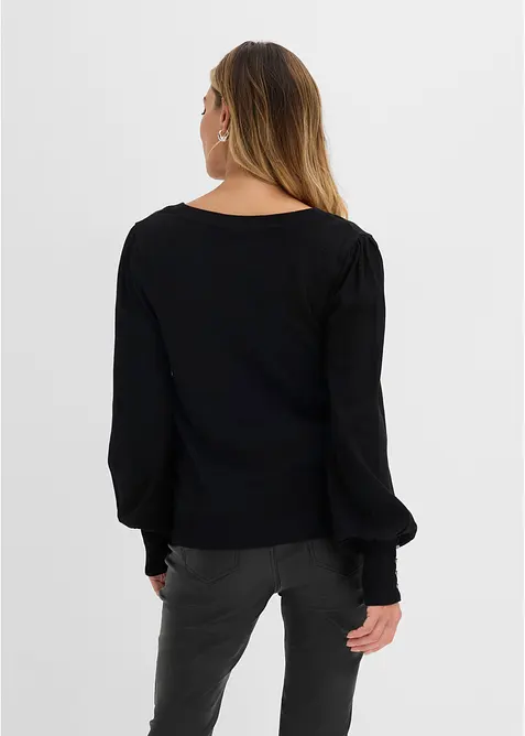 Feinstrickpullover aus Viskose-Mix, bonprix