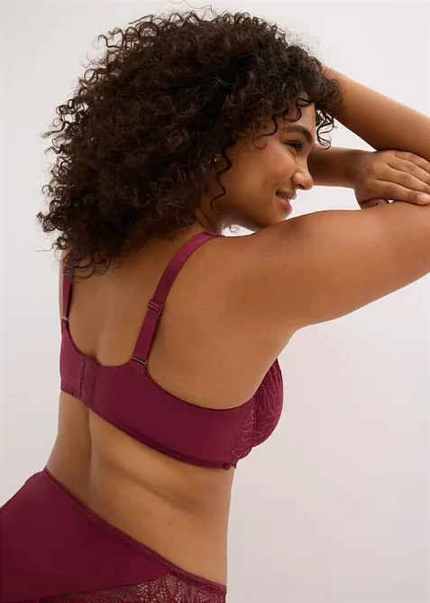 Soutien-gorge minimiseur &agrave; bretelles rembourr&eacute;es, bonprix