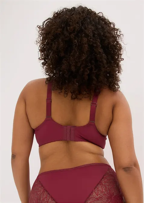 Soutien-gorge minimiseur &agrave; bretelles rembourr&eacute;es, bonprix
