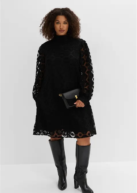 Minikleid aus Spitze, bonprix