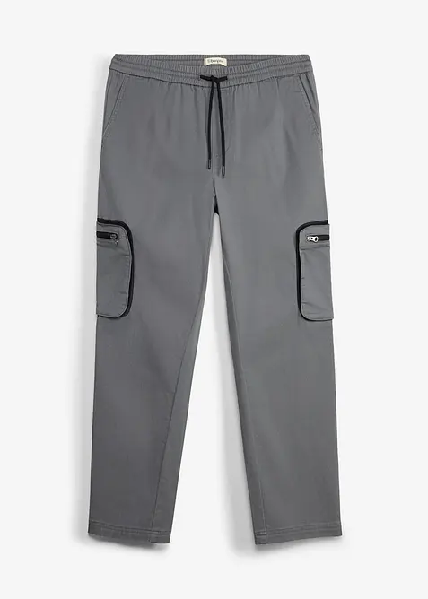 Regular Fit Cargohose mit praktischen Taschen, Straight, bonprix