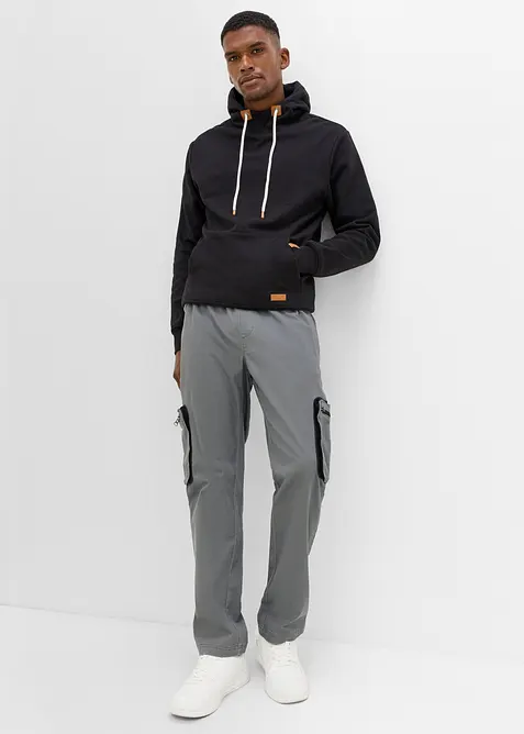 Regular Fit Cargohose mit praktischen Taschen, Straight, bonprix