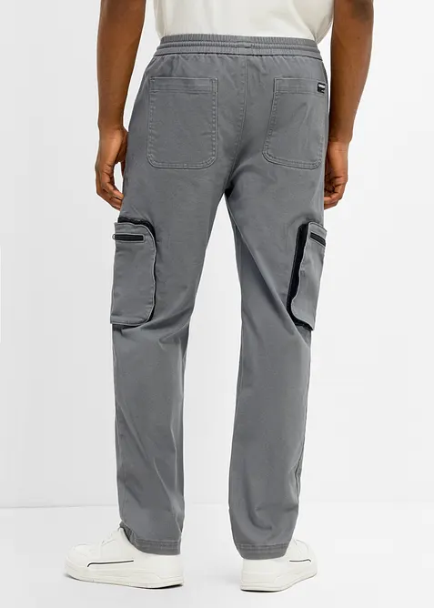 Regular Fit Cargohose mit praktischen Taschen, Straight, bonprix