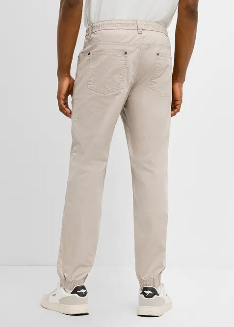 Regular-Fit Stretch-Schlupfhose, Tapered, bonprix