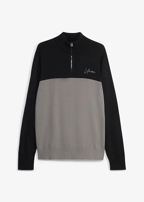 Troyer-Pullover in Regular Fit, bonprix