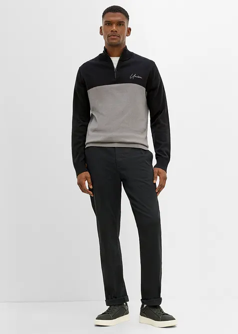 Troyer-Pullover in Regular Fit, bonprix