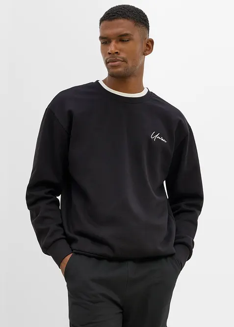 Sweatshirt aus reiner Bio Baumwolle, Loose Fit, bonprix