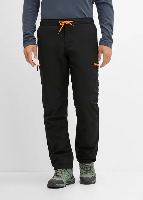 Pantalon cargo imperm&eacute;able et chaud, coupe ample, bonprix