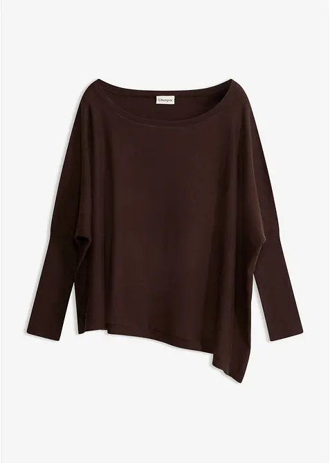 Feinstrickpullover aus feinem Viskose-Mix, bonprix