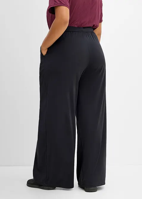 Pantalon de sport ultra-l&eacute;ger avec plis d&eacute;coratifs, s&eacute;chage rapide, bonprix