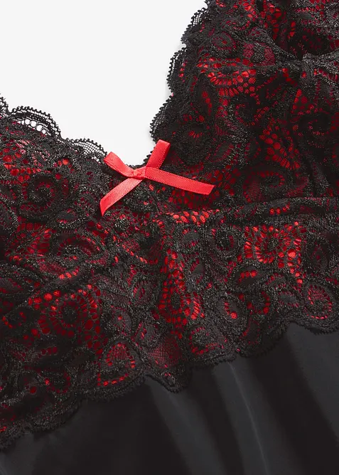 Nuisette avec dentelle, bonprix