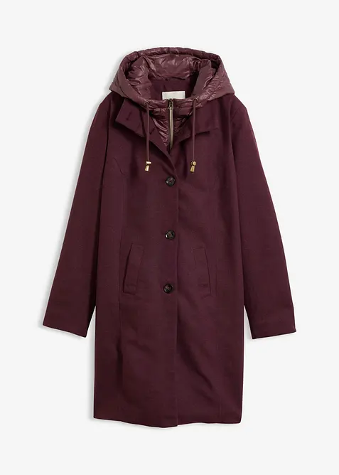 Manteau court d&rsquo;hiver, style 2en1, bonprix