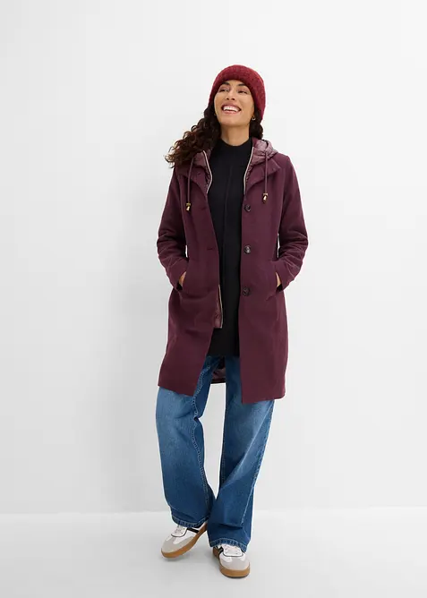 Manteau court d&rsquo;hiver, style 2en1, bonprix