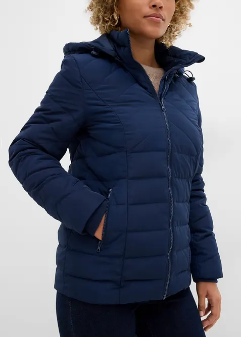 Leichte Steppjacke mit abnehmbarer Kapuze, bonprix