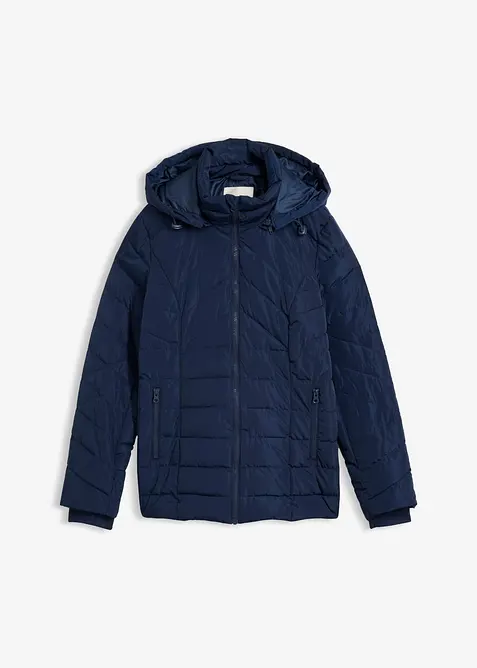 Leichte Steppjacke mit abnehmbarer Kapuze, bonprix