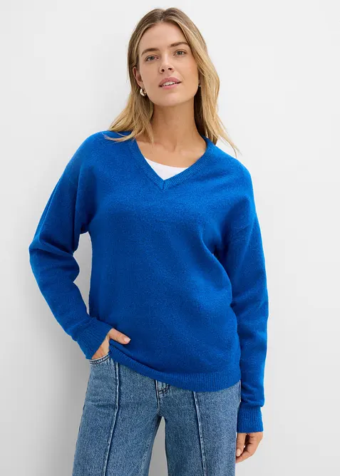 Oversize-Strick-Pullover, bonprix