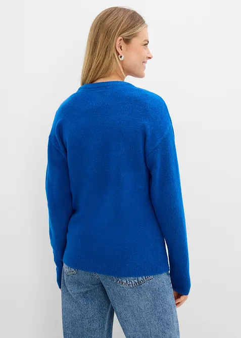 Oversize-Strick-Pullover, bonprix