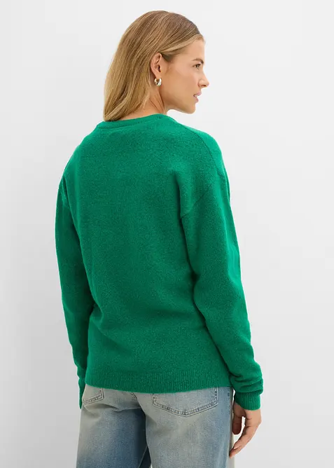 Oversize-Strick-Pullover, bonprix