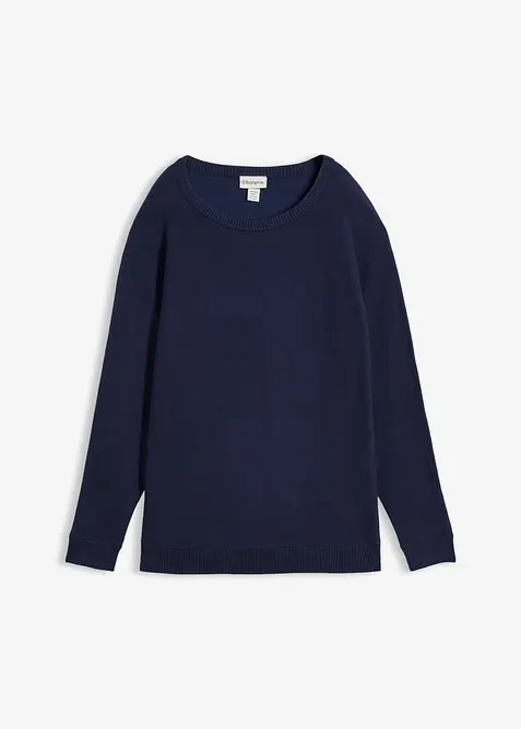 Pullover mit Fledermaus&auml;rmeln, bonprix