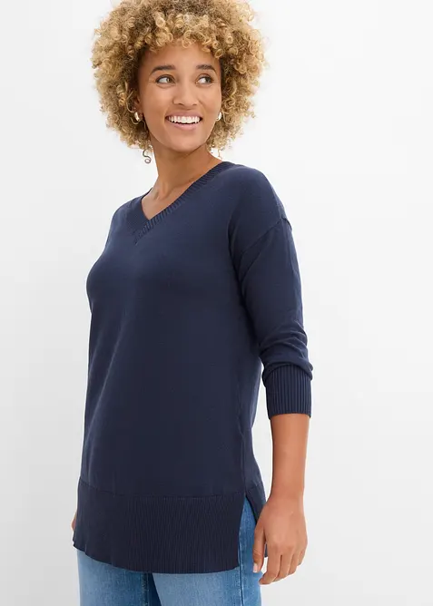 Long-Pullover, bonprix
