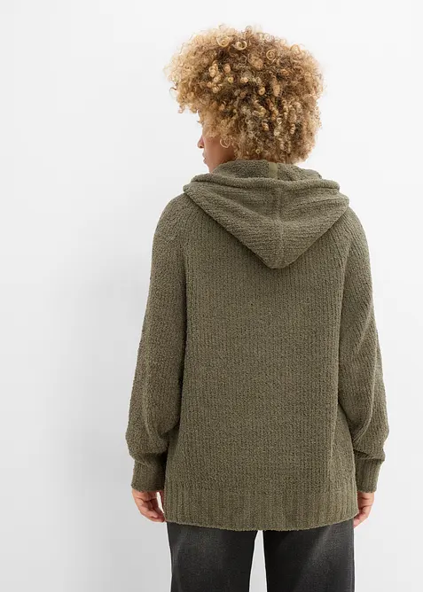 Kapuzenpullover in Teddy-Fleece, bonprix