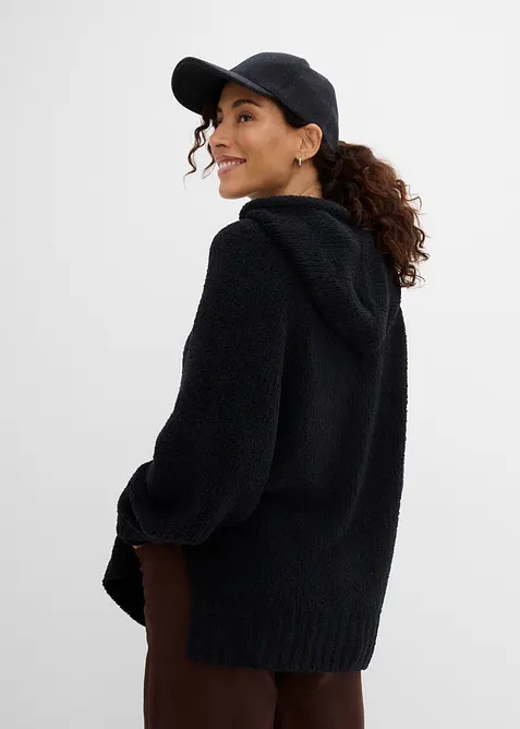 Kapuzenpullover in Teddy-Fleece, bonprix