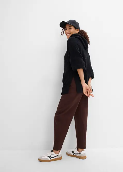 Kapuzenpullover in Teddy-Fleece, bonprix