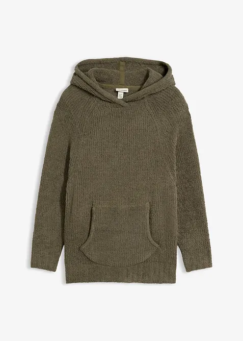 Kapuzenpullover in Teddy-Fleece, bonprix