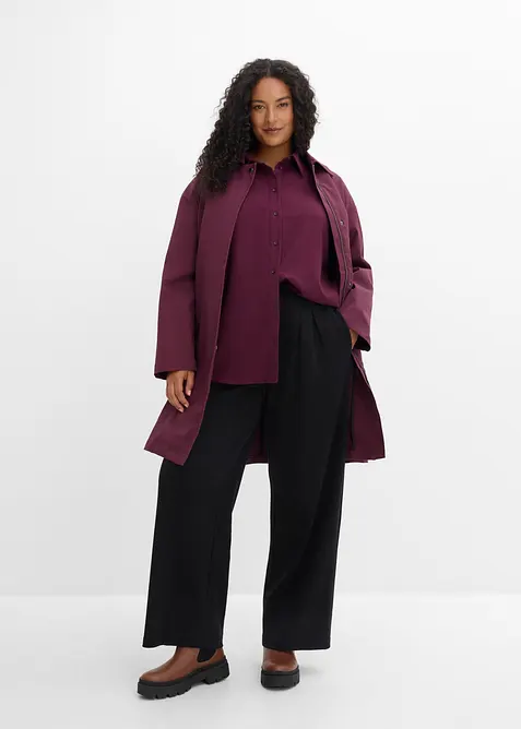 Hemdbluse aus Viskose-Mix, bonprix