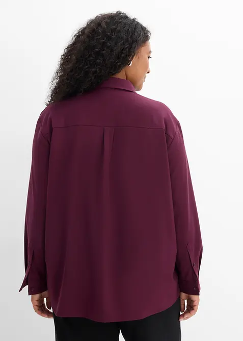 Hemdbluse aus Viskose-Mix, bonprix