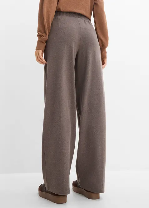 Jersey-Hose in Wolloptik, bonprix