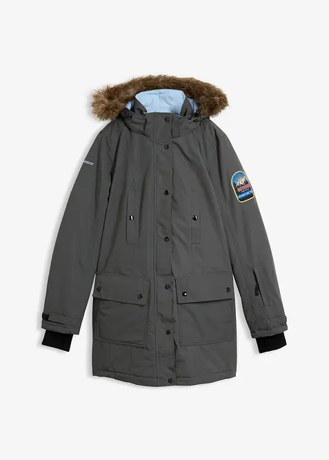 Parka outdoor imperm&eacute;able &agrave; capuche, bonprix